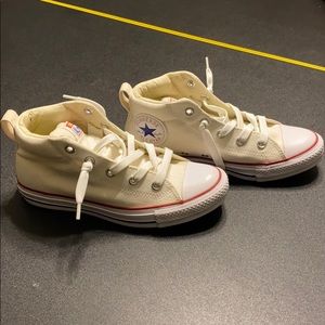 Converse Street Mid - Off-white/Cream